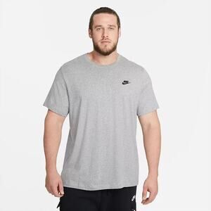 Nike Sportswear Club Men's T-Shirt In Dark Grey Size XXL